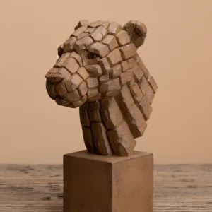 פסל ראש נמר